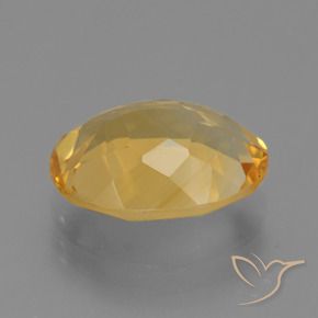 9,17 ctw natürlicher Helles Gold Citrin, Oval, VVS-VS