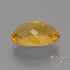 9,17 ctw natürlicher Dunkelorange-Gold Citrin, Oval, VS