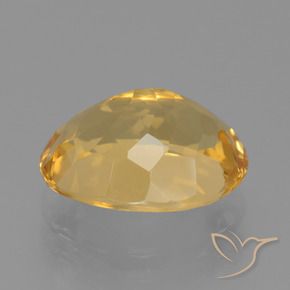 9,17 ctw natürlicher Mittleres Gold Citrin, Oval, VS