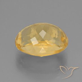 9,17 ctw natürlicher Mittel-Dunkelgold Citrin, Oval, VVS