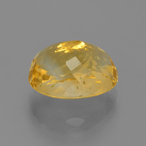 5,95 ctw natürlicher goldener Citrin, Oval Schliff, VVS