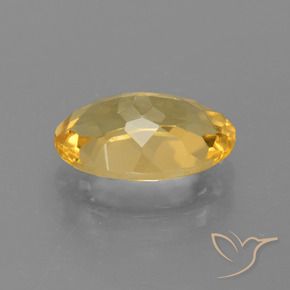 9,17 ctw natürlicher Helles Gold Citrin, Oval, VVS
