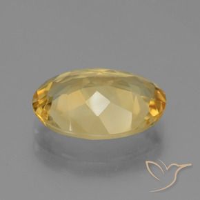 9,17 ctw natürlicher Mittleres Gold Citrin, Oval, VVS