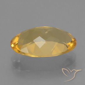 9,17 ctw natürlicher Helles Gold Citrin, Oval, VVS