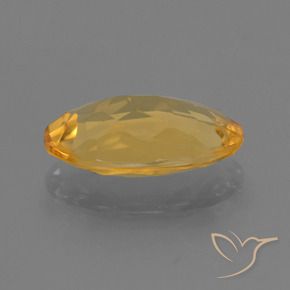 9,17 ctw natürlicher gold-orange Citrin, Oval, VVS