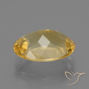9,17 ctw natürlicher Helles Gold Citrin, Oval, VVS