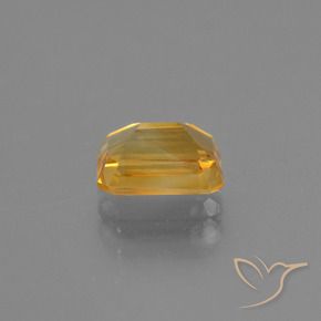 9,17 ctw natürlicher Orange-Gold Citrin, Oktagonschliff, VVS-VS