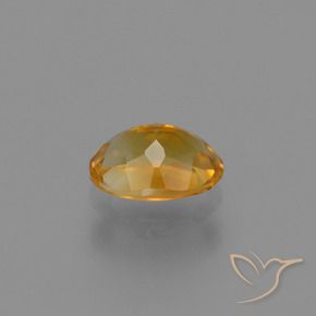 1,05 ctw natürlicher goldener Citrin, Oval Schliff, VS