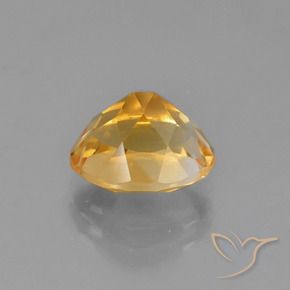 9,17 ctw natürlicher Orange-Gold Citrin, Oval, VVS-VS