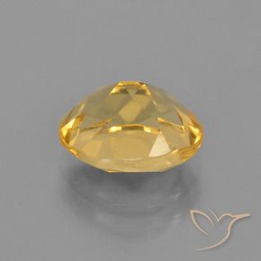 9,17 ctw natürlicher gold-orange Citrin, Oval, VVS