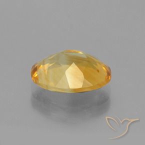 9,17 ctw natürlicher Mittelgold Citrin, Oval, VVS-VS