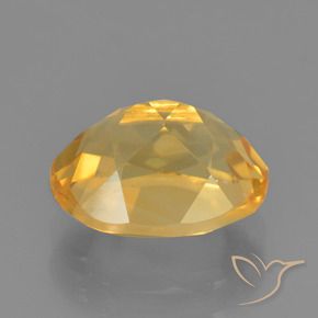 9,17 ctw natürlicher gold-orange Citrin, Oval, VS