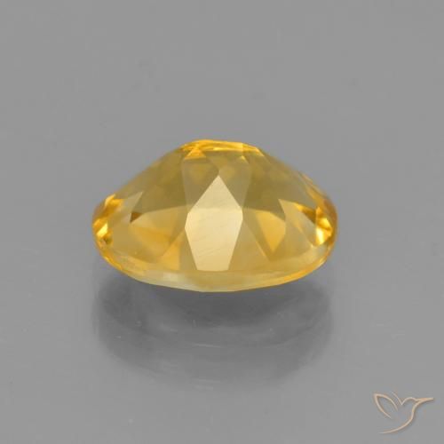 9,17 ctw natürlicher Mittelgold Citrin, Oval, VVS