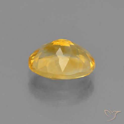 9,17 ctw natürlicher Golden Citrin, Oval, VS