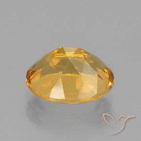 2,60 ctw natürlicher goldener Citrin, Oval Schliff, VVS