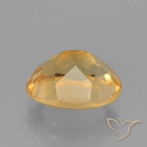 9,17 ctw natürlicher Helles Gold Citrin, Oval, VS