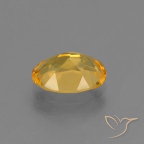 9,17 ctw natürlicher Orange-Gold Citrin, Oval, VVS-VS
