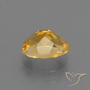 9,17 ctw natürlicher Helles Gold Citrin, Oval, VVS