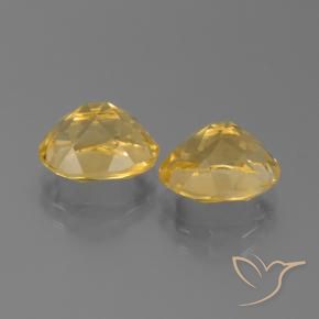 5.09 ct natürliche Mittleres Gold Citrin-Edelsteine, Oval, VVS