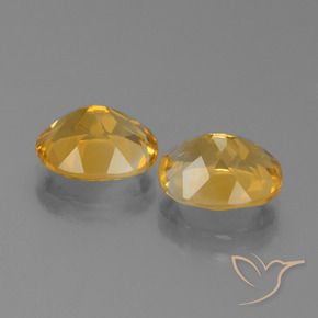 4.73 ct natürliche Dunkelgolden Citrin-Edelsteine, Oval, VVS-VS
