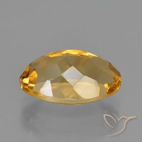 9,17 ctw natürlicher Dunkelorange-Gold Citrin, Oval, VS