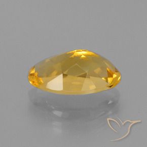 2,58 ctw natürlicher goldener Citrin, Oval Schliff, VVS