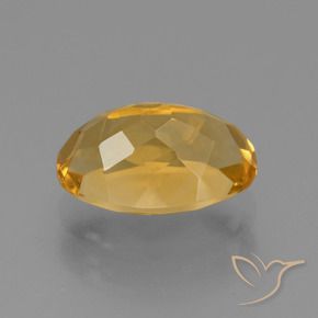 9,17 ctw natürlicher Orange-Gold Citrin, Oval, VVS-VS