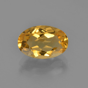 2,61 ctw natürlicher Gold Citrin, Oval Schliff, VVS-VS