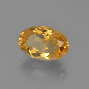 2,61 ctw natürlicher Gold Citrin, Oval Schliff, VVS-VS