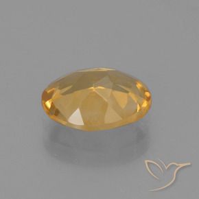9,17 ctw natürlicher Orange-Gold Citrin, Oval, VVS-VS