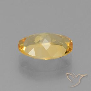 9,17 ctw natürlicher Mittelhelles Gold Citrin, Oval, VVS