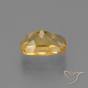 9,17 ctw natürlicher Mittel-Dunkelgold Citrin, Kissen, VVS-VS