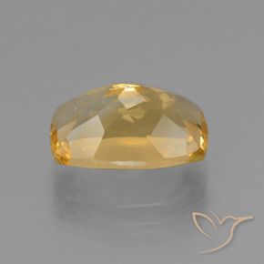 9,17 ctw natürlicher Tiefes Goldorange Citrin, Kissen, VVS-VS