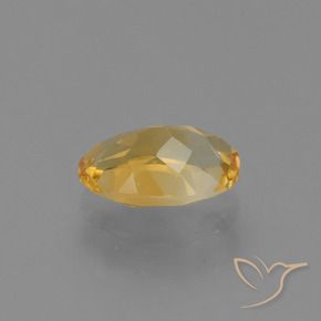 9,17 ctw natürlicher Orange-Gold Citrin, Oval, VVS-VS