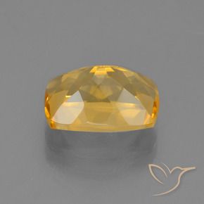 9,17 ctw natürlicher Dunkelorange-Gold Citrin, Kissen, VVS-VS