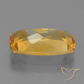 9,17 ctw natürlicher Orange-Gold Citrin, Kissen, VVS-VS