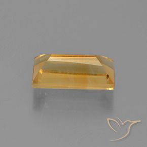 9,17 ctw natürlicher Mittelorange Citrin, Baguette, VVS-VS