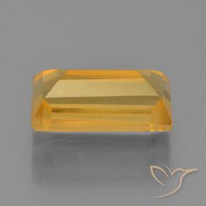 9,17 ctw natürlicher Dunkelgolden Citrin, Baguette, VS