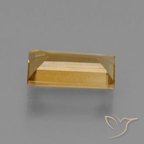 9,17 ctw natürlicher Orange-Gold Citrin, Baguette, VS