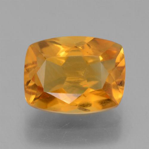 1,94 ctw natürlicher goldener Citrin, Kissenschliff, VS