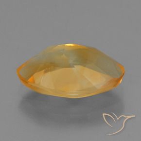 9,17 ctw natürlicher Tiefes Orange-Gold Citrin, Marquise, VVS-VS