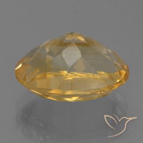9,17 ctw natürlicher Mittelhelles Gold Citrin, Oval, VVS-VS