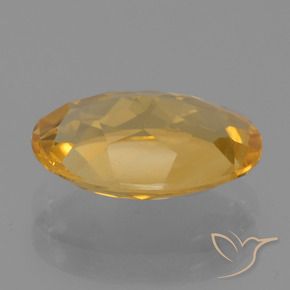 9,17 ctw natürlicher Dunkelorange-Gold Citrin, Oval, VVS-VS