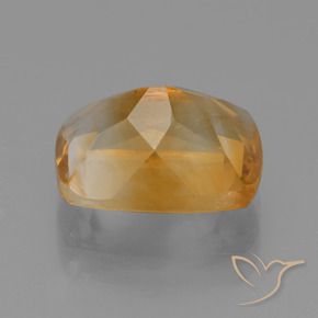 9,17 ctw natürlicher Tiefes Goldorange Citrin, Kissen, VS