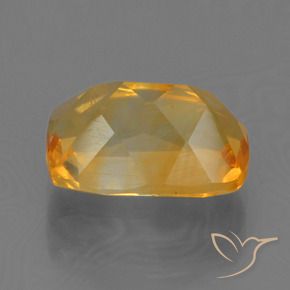 9,17 ctw natürlicher Tiefes Orange-Gold Citrin, Kissen, VS