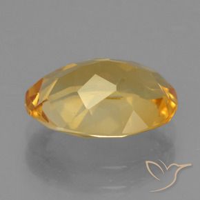 9,17 ctw natürlicher Dunkelorange-Gold Citrin, Oval, VS