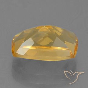 9,17 ctw natürlicher Mittelgold Citrin, Kissen, VVS-VS