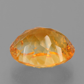 5,00 ctw natürlicher Gold Citrin, Oval Schliff, VS