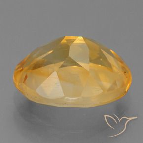 9,17 ctw natürlicher Tiefes Orange-Gold Citrin, Oval, VS