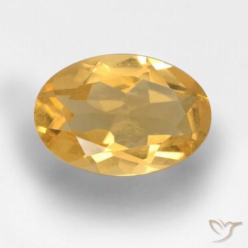 2.41ct Natürlicher Mittleres Gold Citrin, Oval, VVS-VS